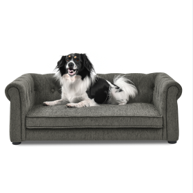 Elegant Rectangular Pet Bed Suitable For Medium And Large Dogs